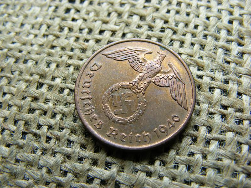 Birodalmi 2 pfennig, 1940, A