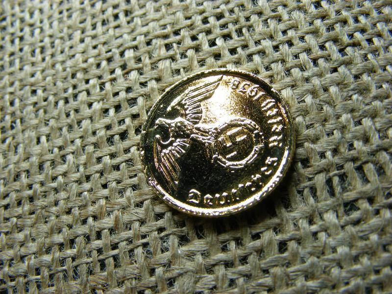 Aranyozott Birodalmi 10 Pfennig, 1938 A