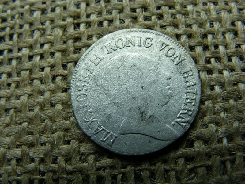Ezüst 6 krajcár érme, 1811, Bajorország