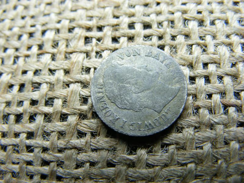 Ezüst 1 krajcár érme, 1835, Bajorország