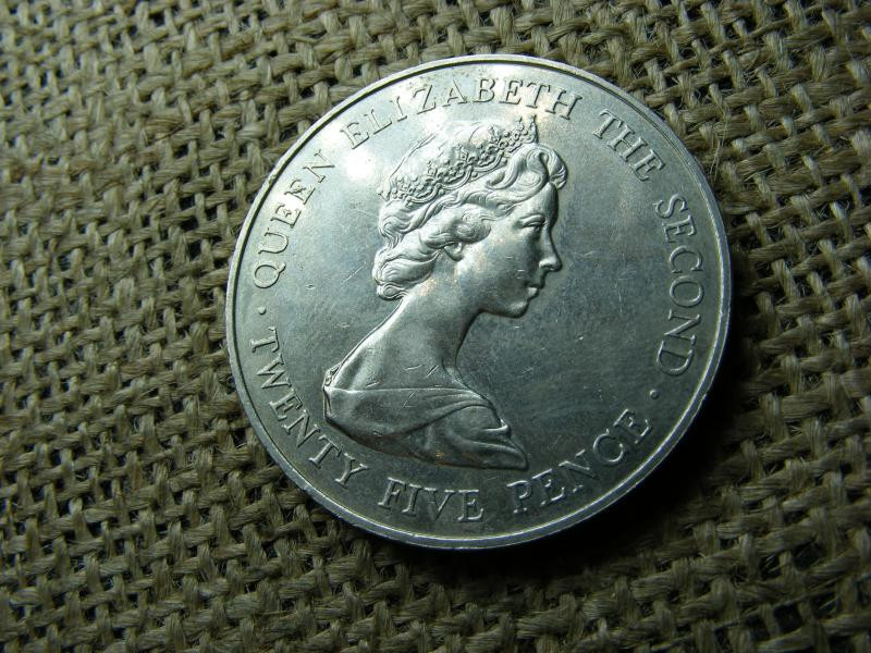 25 pence, 1978, Elizabeth II