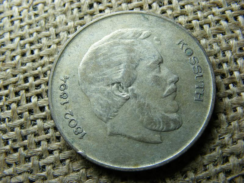 Ezüst 5 forint, 1947, Kossuth haja homlokközépig
