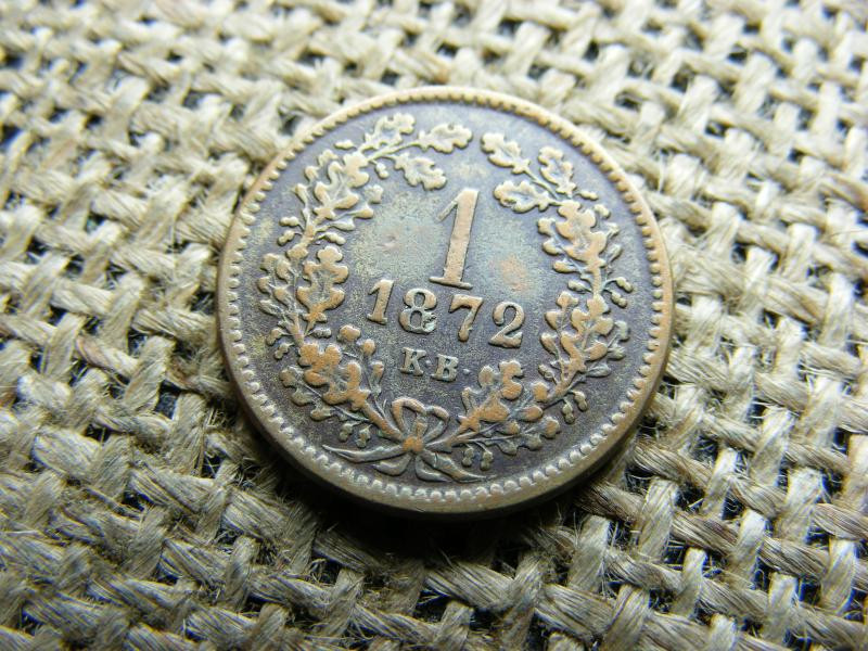 Ferenc József 1 krajcár, 1872 KB