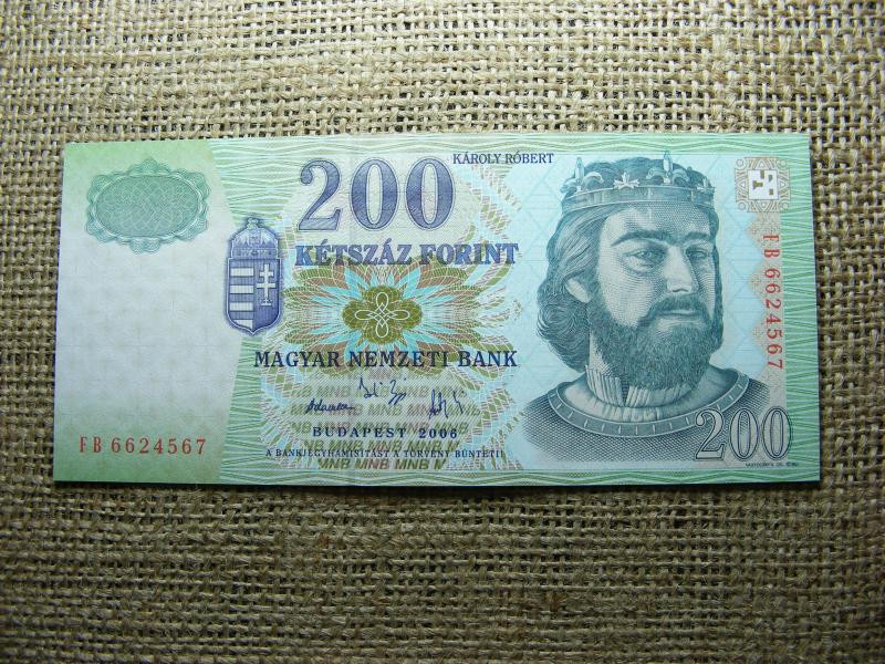 200 forintos bankjegy, 2006, UNC - aUNC