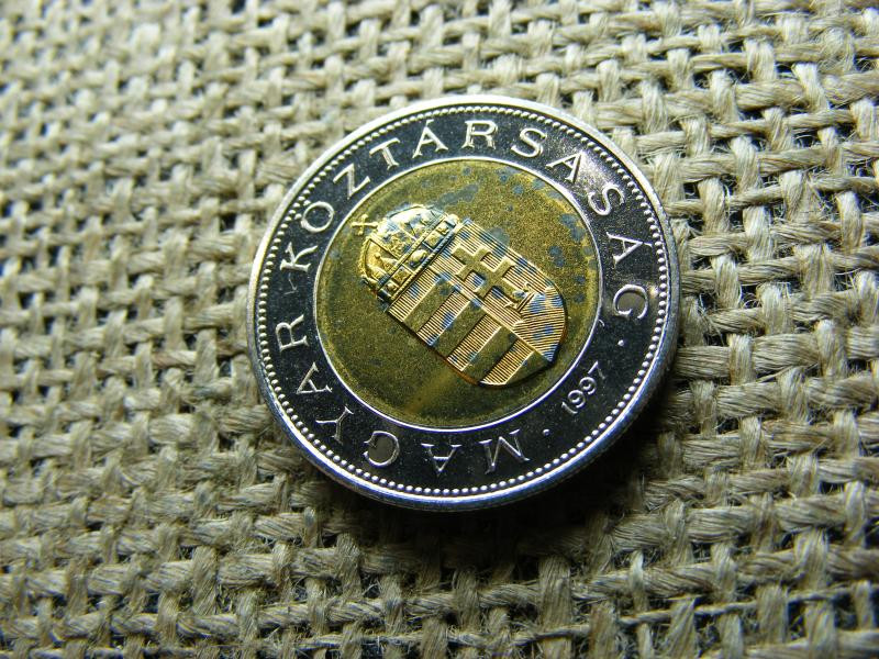 100 forintos érme, 1997, BU