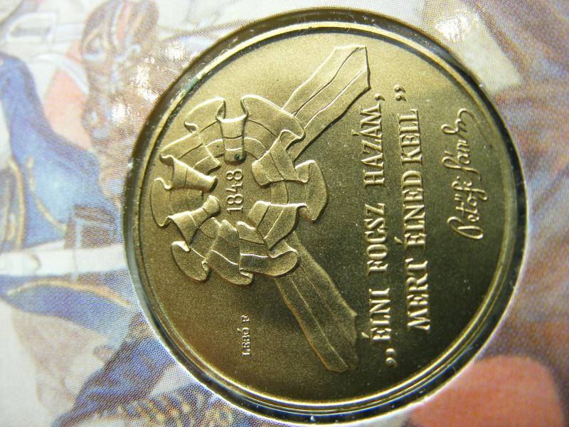 100 forintos érme, 1998, 1948 emlék, BU