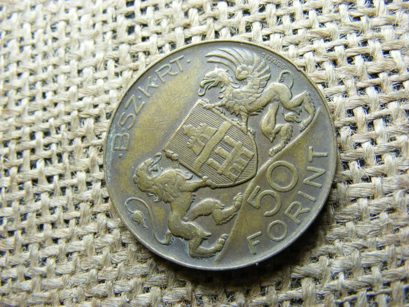 BSZKRT 50 forint, Berán L., 1926-1946