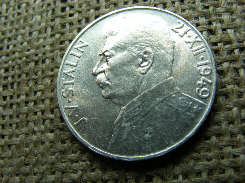 Sztálin, 100 korona, 1949, Csehszlovákia