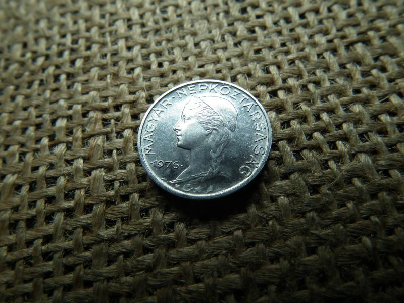 5 fillér, 1976, magyar érme