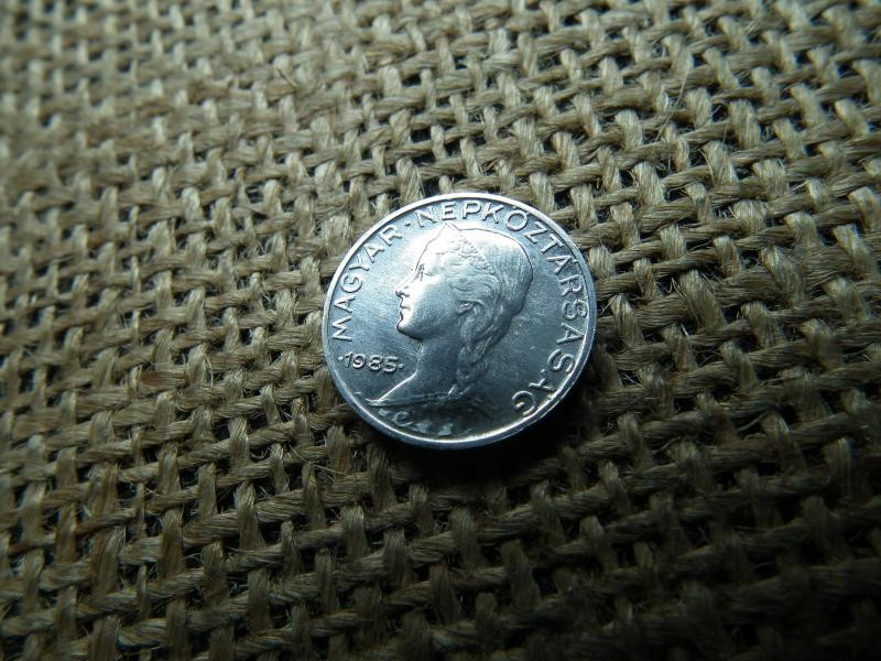 5 fillér, 1985, magyar érme