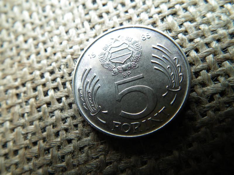 5 forintos érme, 1985