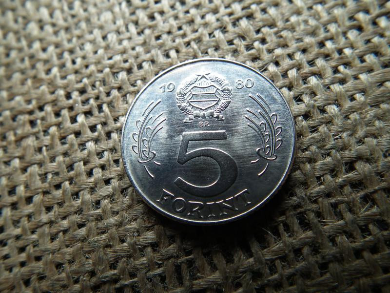5 forintos érme, 1980