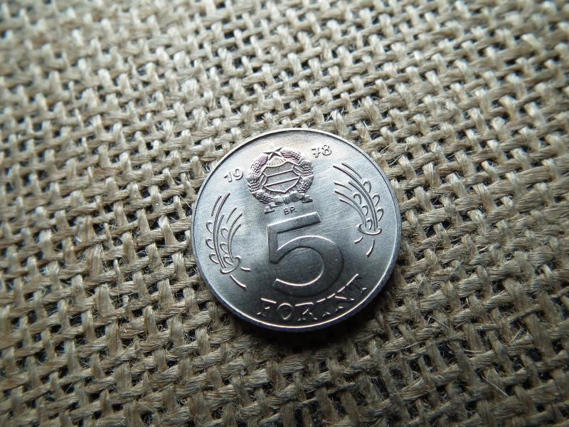5 forintos érme, 1978