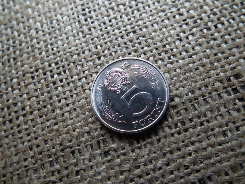 5 forintos érme, 1972