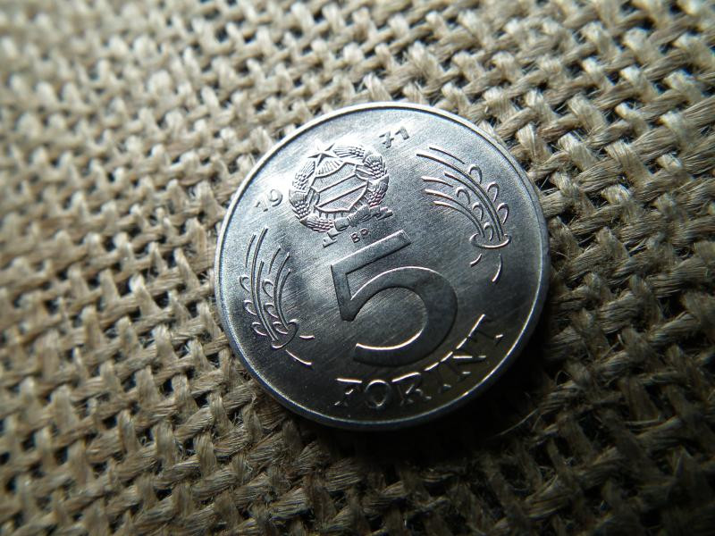 5 forintos érme, 1971