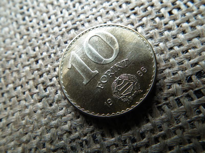 10 Forintos Érme, 1986
