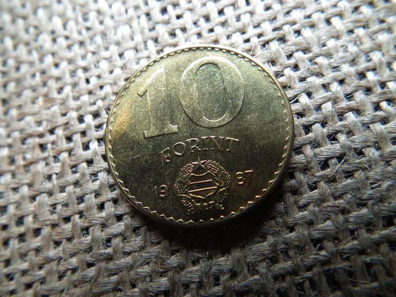 10 forintos érme, 1987