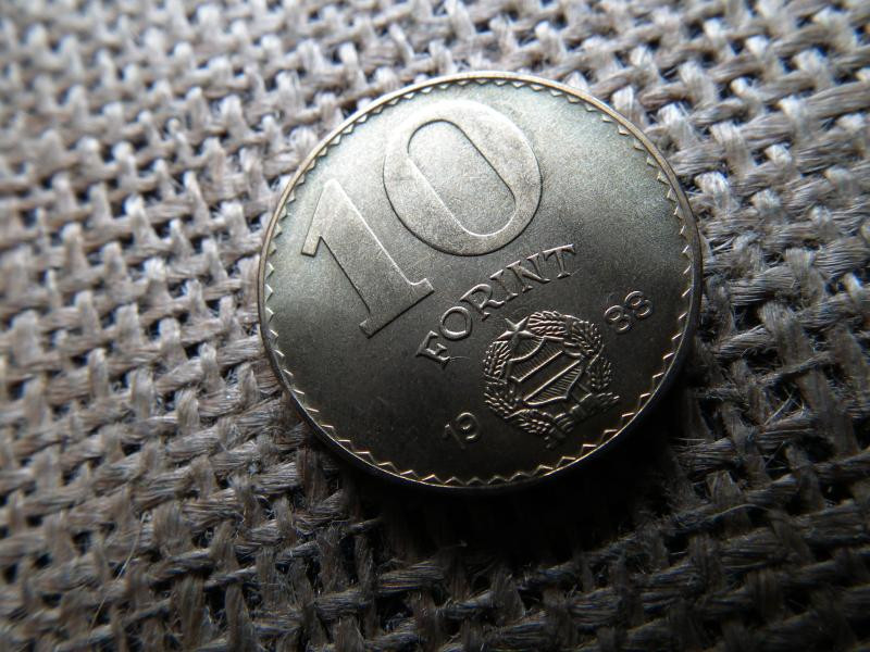 10 forintos érme, 1988