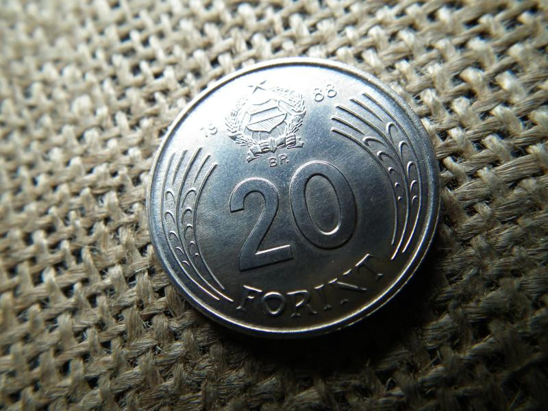 20 forintos érme, 1988