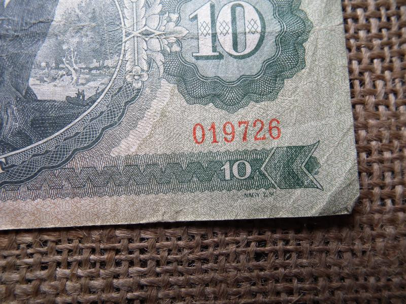 10 forintos bankjegy, 1969, születésnapi ajándék