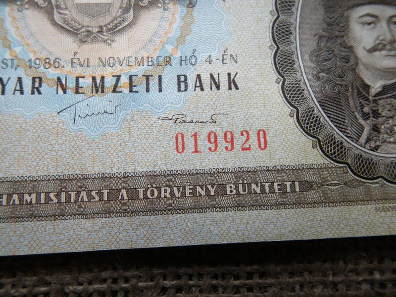 50 forintos bankjegy, 1986, születésnapi ajándék