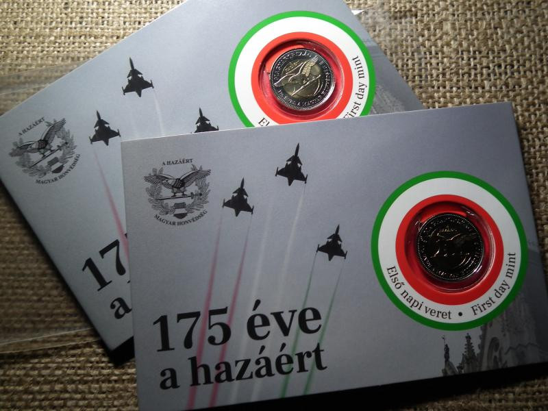 Magyar Honvédség 100 forint, 2023, első napi veret, díszcsomagolás