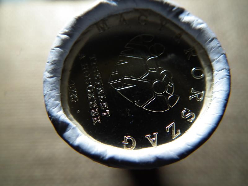 20 forintos érme, 2020, bontatlan rolni, Tisztelet a hősöknek