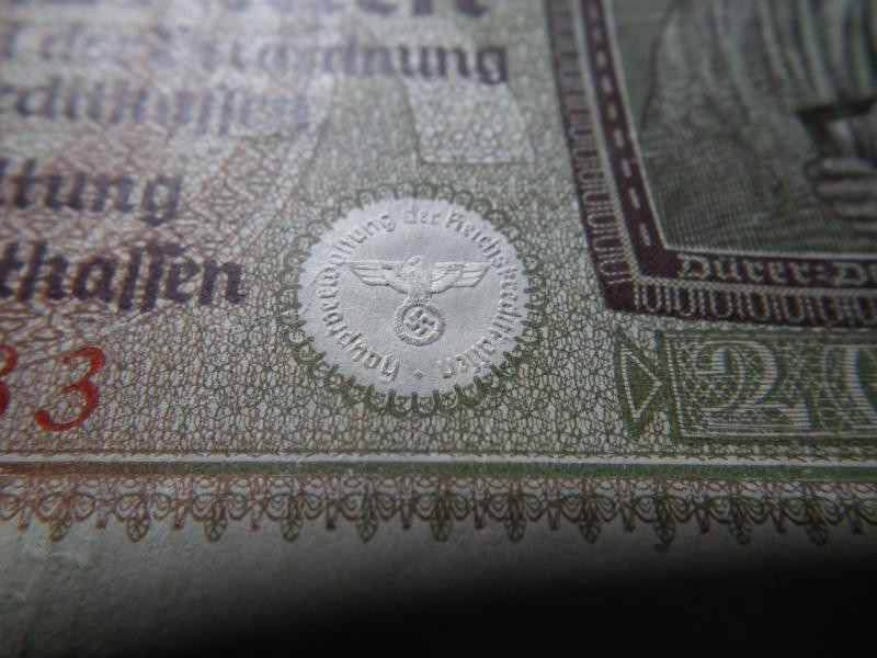 Birodalmi 20 márka, 1940-1945, Reichskreditkassenschein