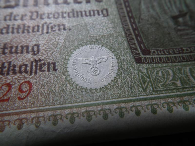 Birodalmi 20 márka, 1940-1945, Reichskreditkassenschein