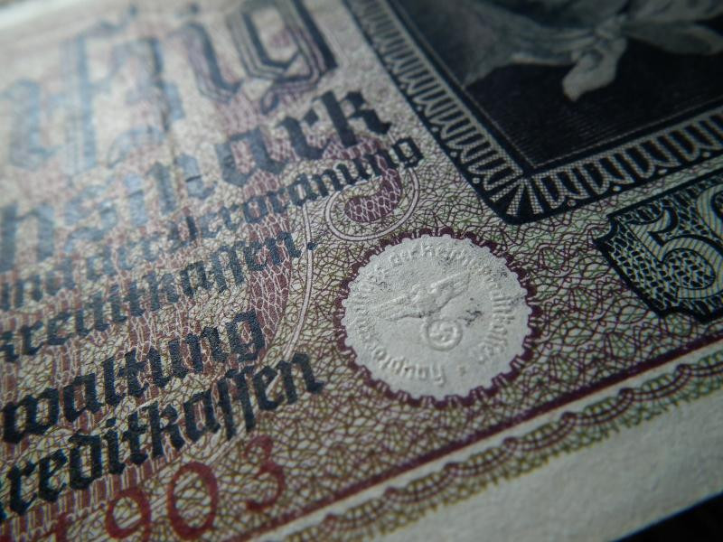 Birodalmi 50 márka bankjegy, 1940-1945, Reichskreditkassenschein