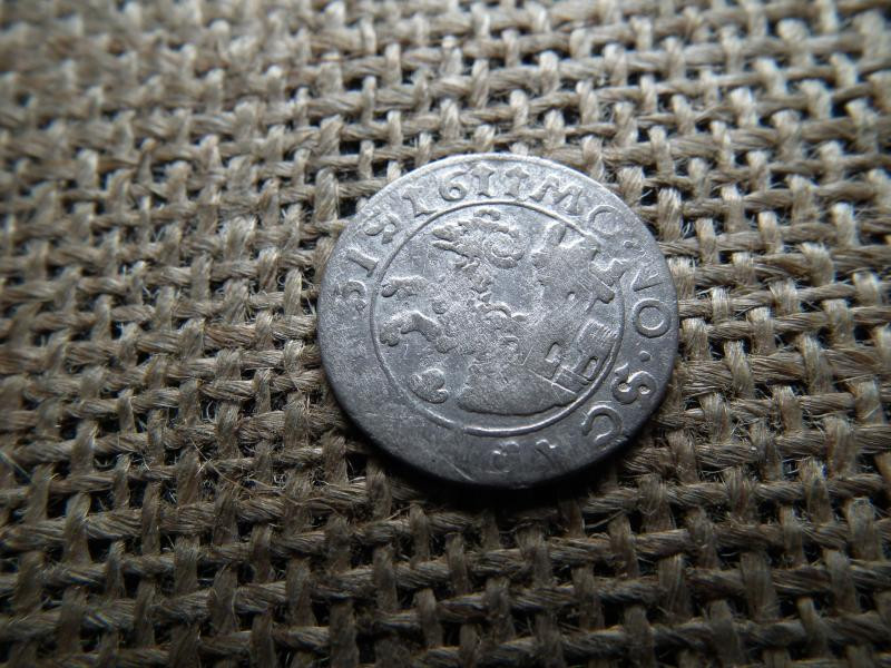 Svájci 3 krajcár, 1611, Schaffhausen városa, ezüst