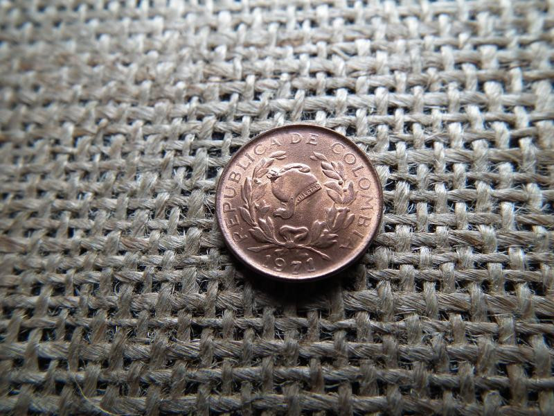Kolumbia 1 centavo, 1971