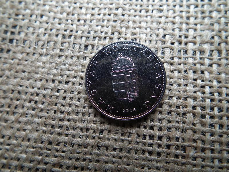 10 forintos érme, 2008, BU
