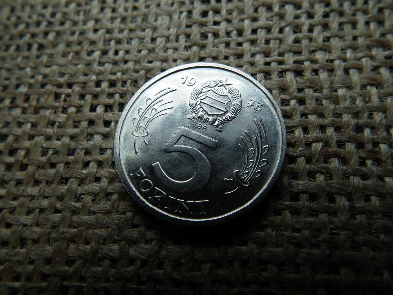 5 forintos érme, 1973