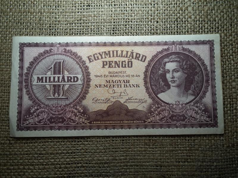 Egymilliárd pengő, 1946