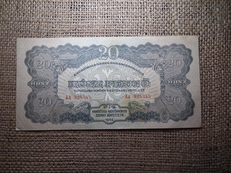 20 pengő, 1944, Vörös Hadsereg
