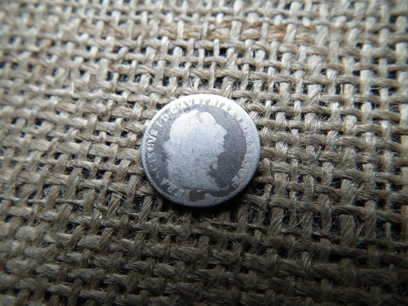 Ezüst Franz I. 1/4 lira, 1821-1824, Milano