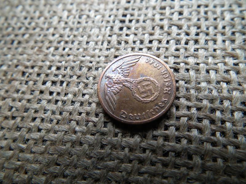 Birodalmi 1 pfennig, 1940, F jelzés