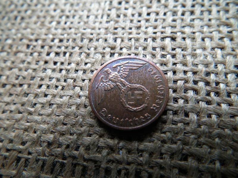 Birodalmi 1 pfennig, 1940, F jelzés
