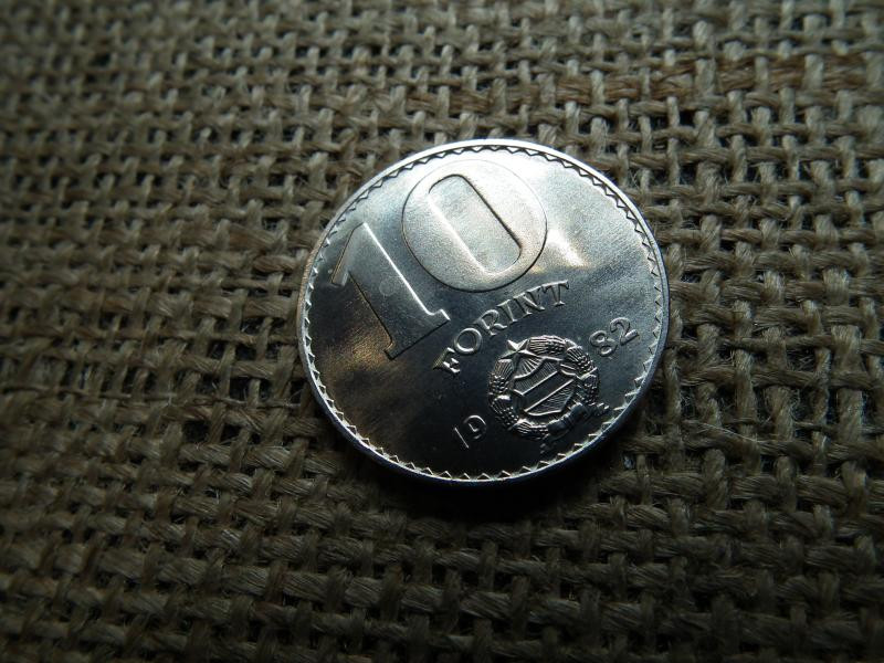 10 forintos érme, 1982