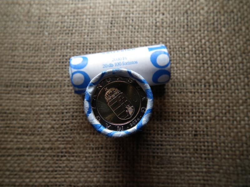 100 forintos érme, 2024, UNC rolni