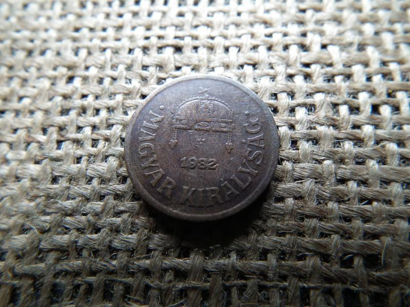 2 Fillér, 1932, HAMIS, Ritka, Átvésett