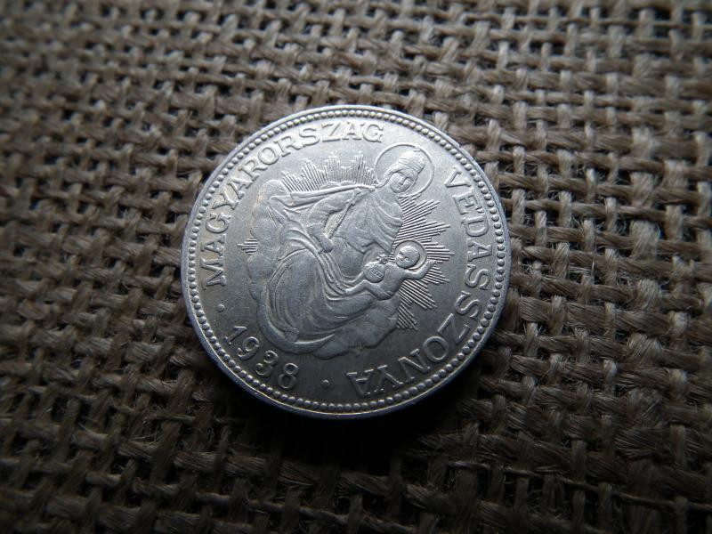 Ezüst 2 pengő, 1938