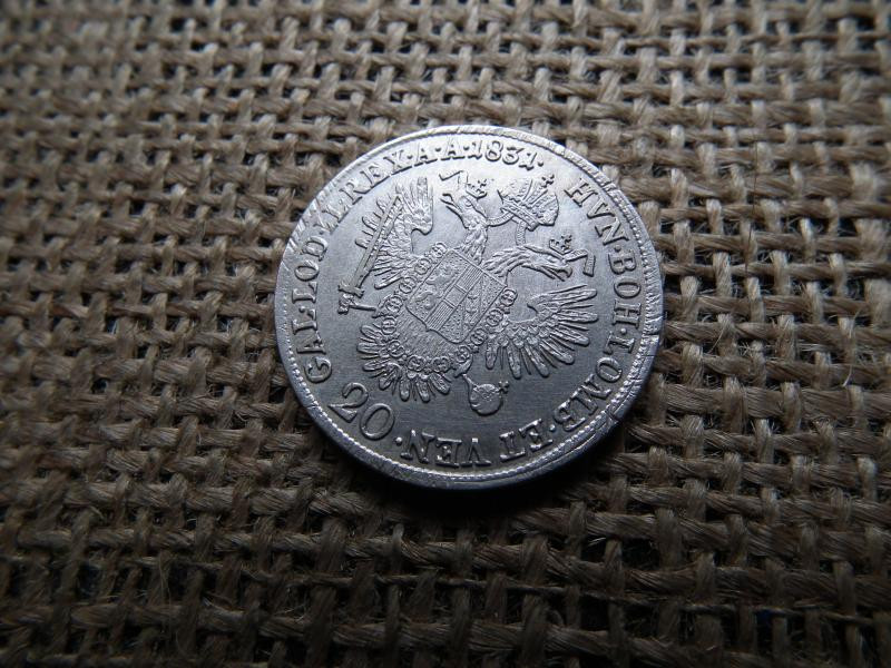Ezüst 20 krajcár, 1831, Habsburg