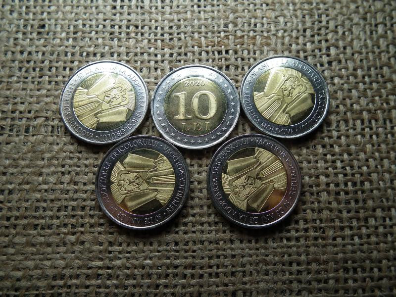 Moldova 10 Lei 2020, Verdefényes, emlékérme