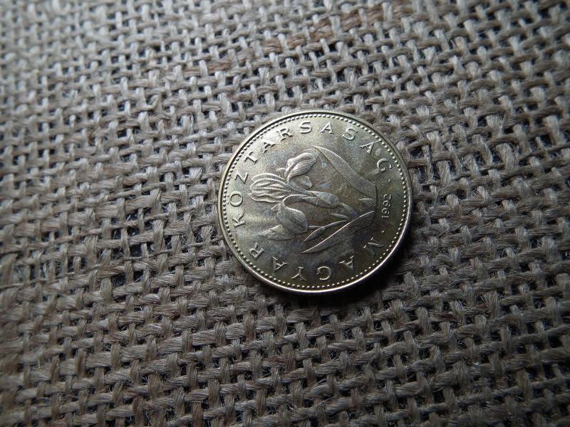 20 forintos érme, 1992, BU