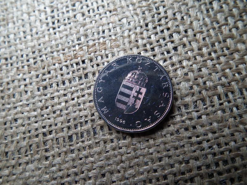 10 Forintos Érme, 1996, BU