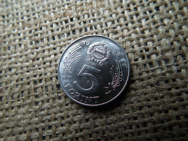 5 forintos érme, 1982