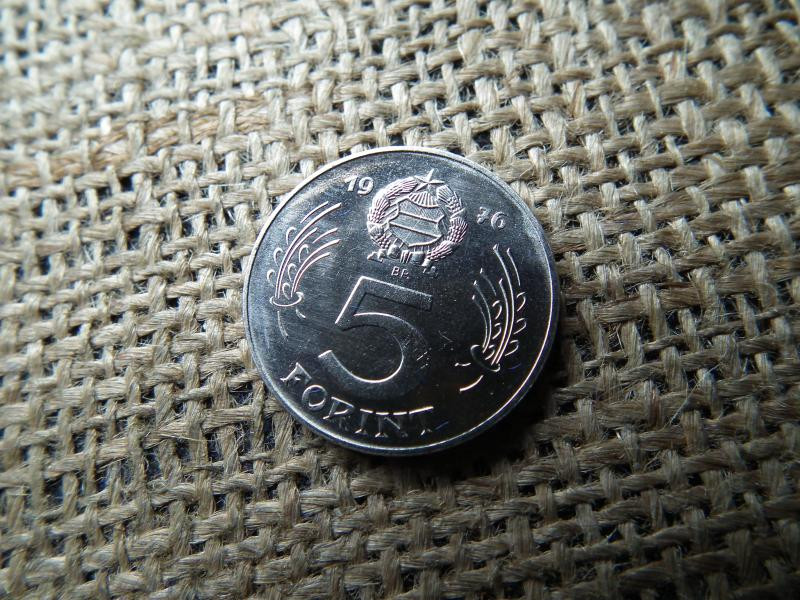 5 forintos érme, 1976