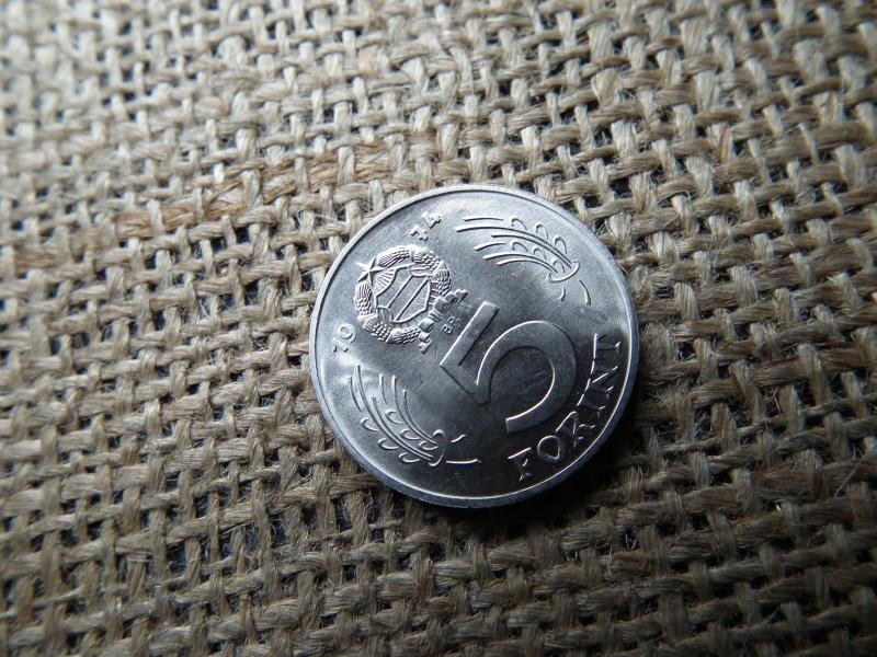 5 forintos érme, 1974